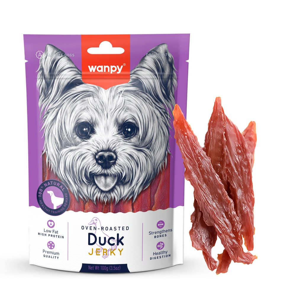 Wanpy Duck Jerky 100gm