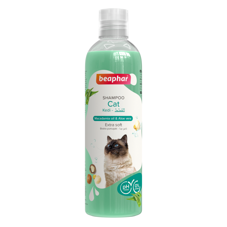 Beaphar Shampoo Macadamia Oil and Aloe Vera for Cats 250ml
