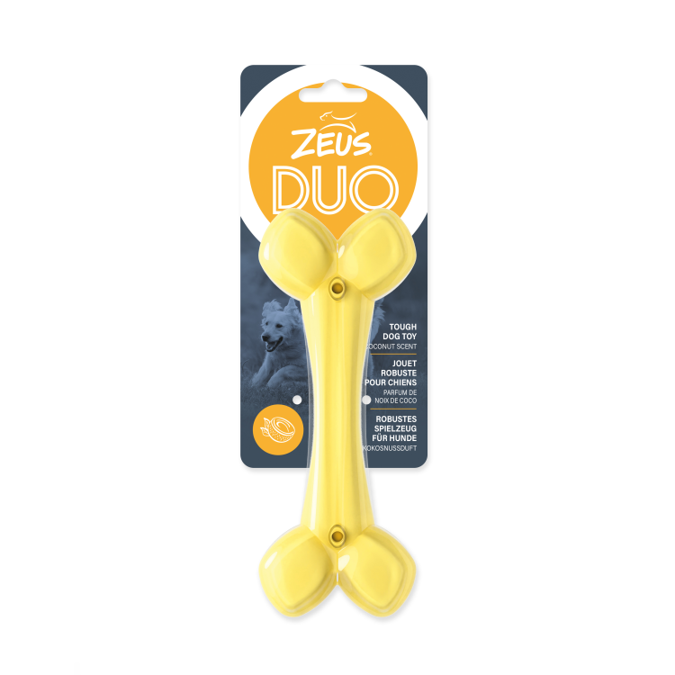 Zeus Duo Bone Yellow Coconut Scent 18cm