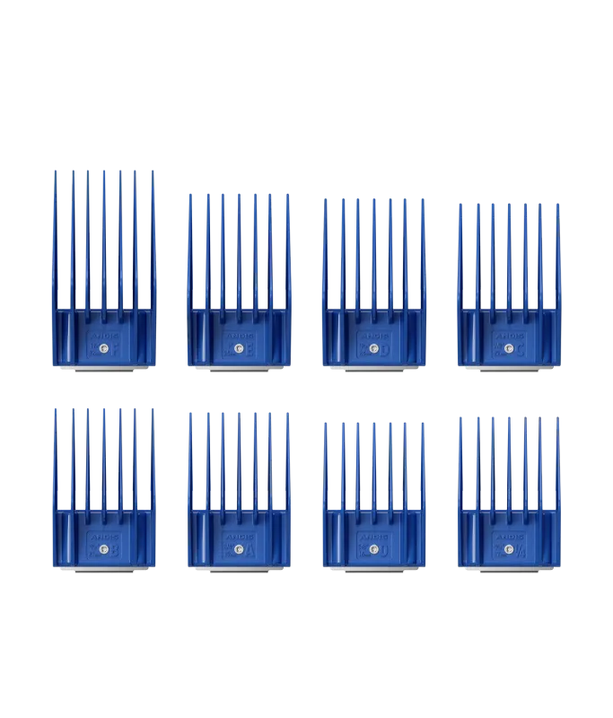 Andis Universal Attachment Pet Animal Coat Comb Set 8pcs