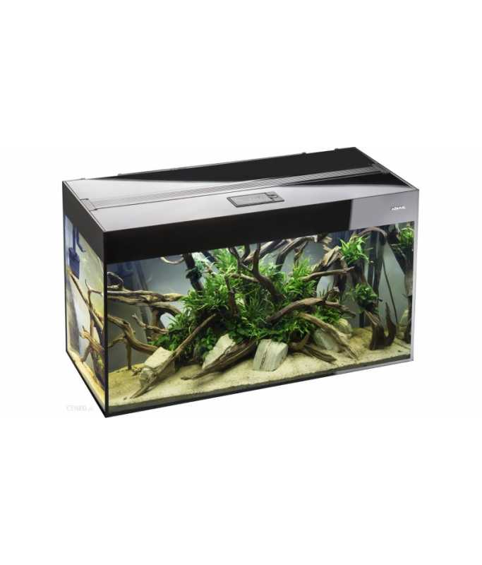 Aquael Aquarium Glossy Day & Night Black 120x40x63cm