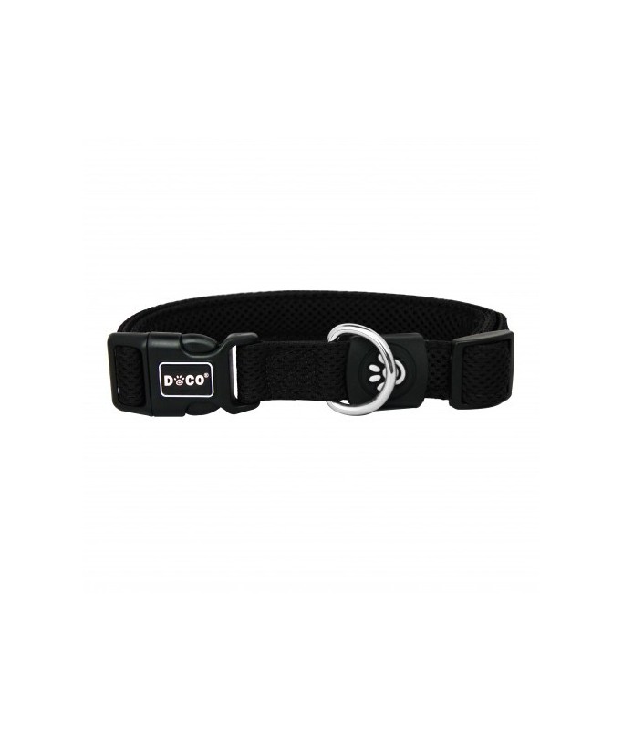 Doco Puffy Mesh Collar Black XS