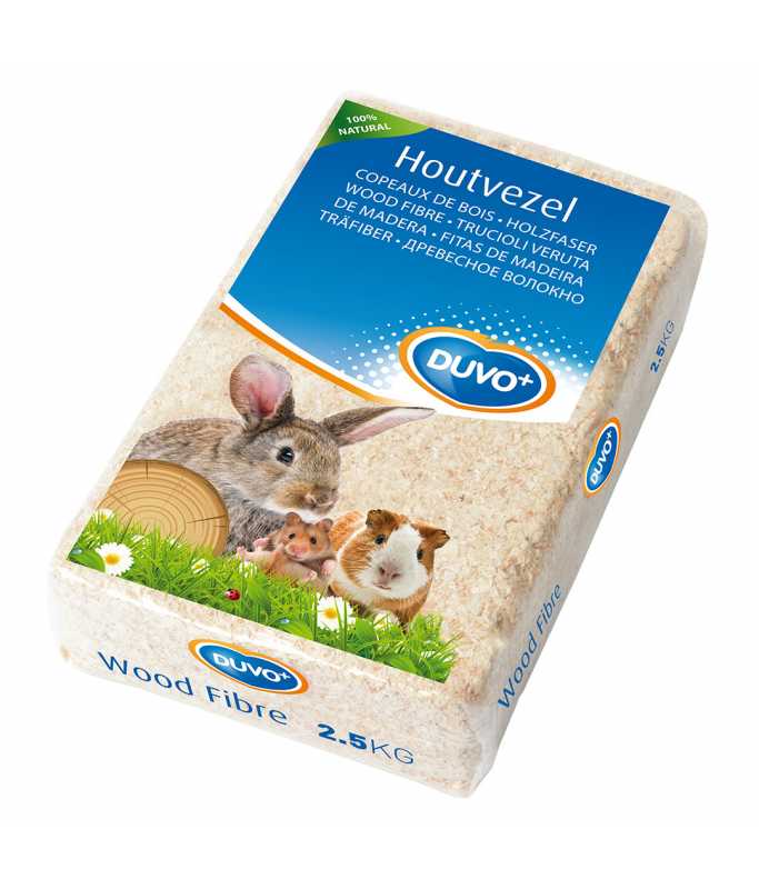 Duvo Wood Chips Natural Substrate for Rodents & Snakes 2.5kg