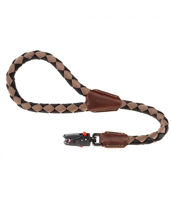 Ferplast Twist Matic GM Short Leash For Dogs Complete With Magnetic Snap Hook