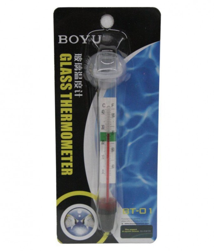 Boyu BT-01 Glass Aquarium Thermometer