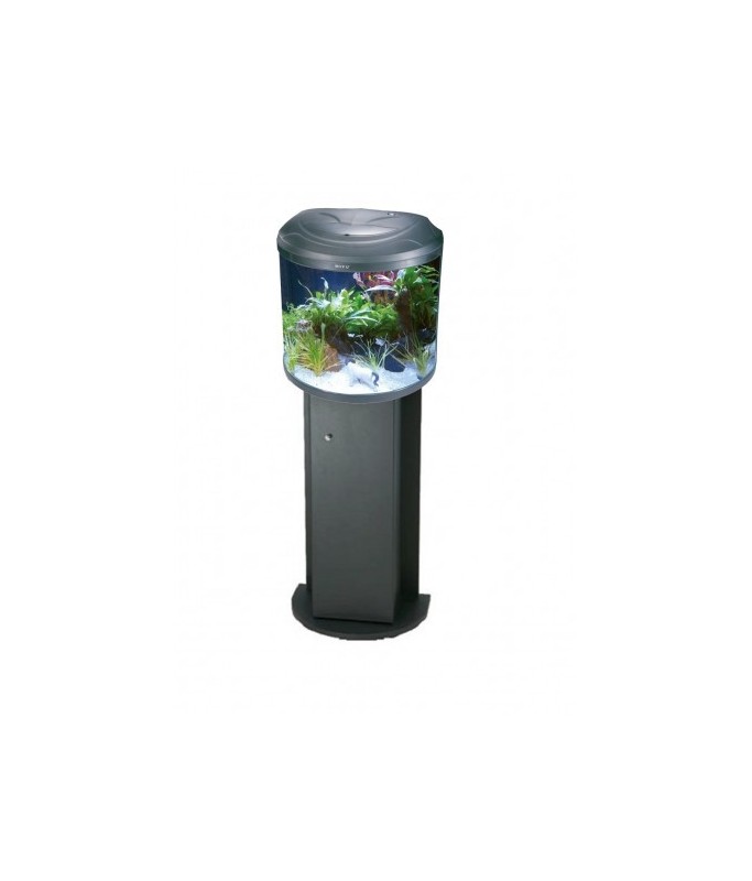 Boyu BYG-26 Aquarium & Cabinet Half Moon 38.2x25.7x47.3cm