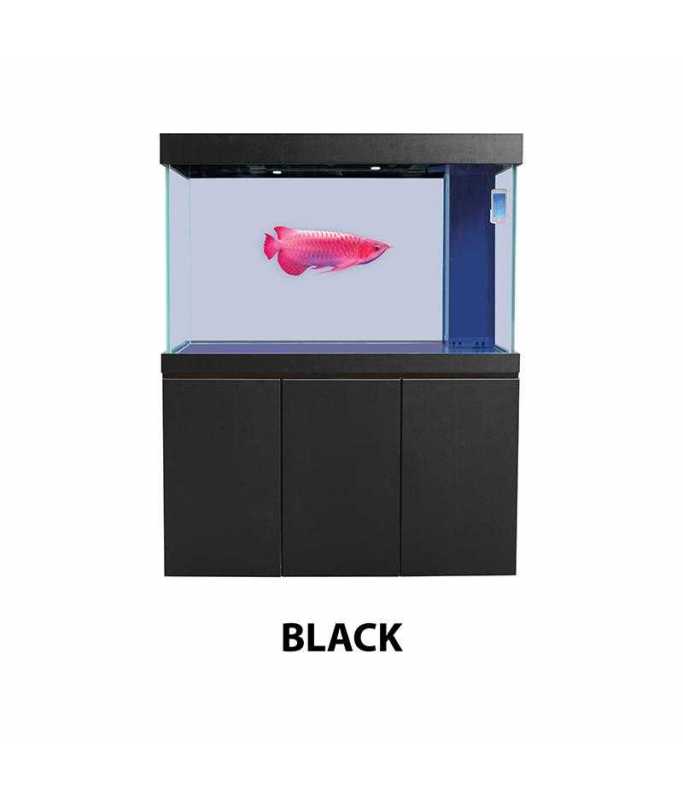 Boyu EGM 1000 Series Luxury Aquarium Black LWH 100x40x153cm