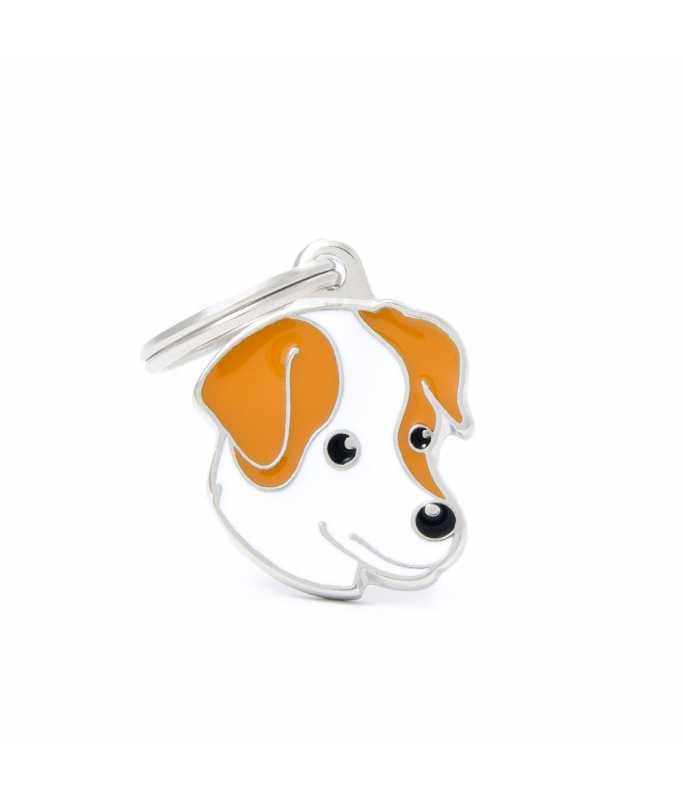 My Family White Brown Jack Russel