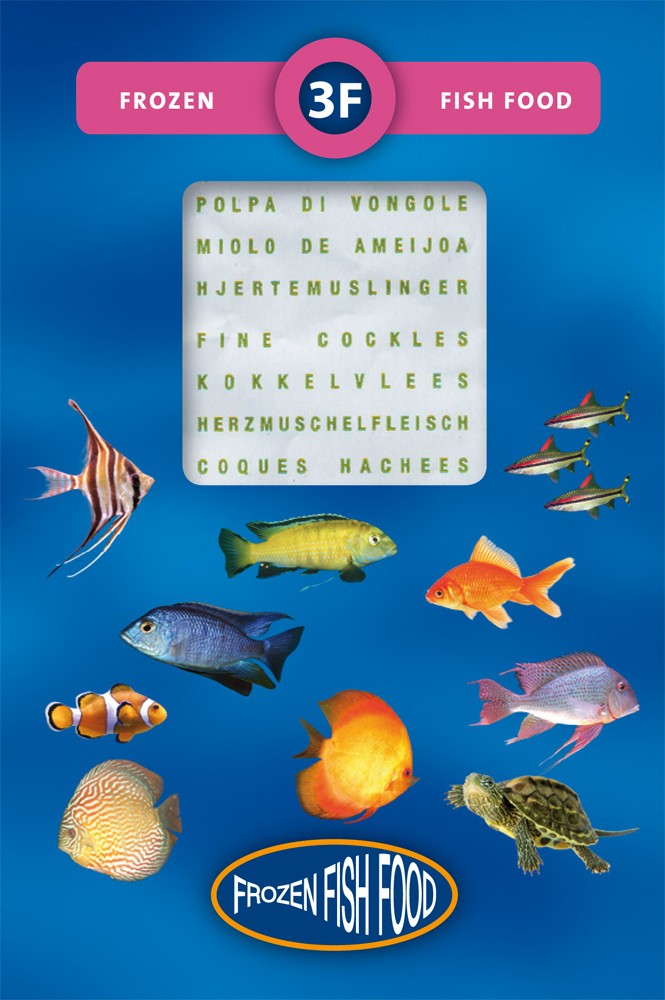 3F & Ruto Frozen Cockle Meat Frozen Fish Food 95gm