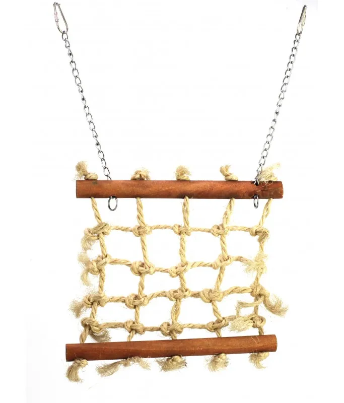 [BTLB03401] Pado Rope Climber Hanging Bird Toy - 43 X 22.5 Cm