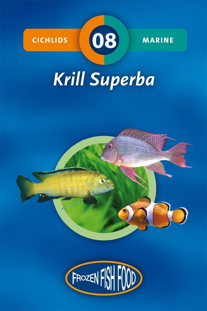 3F & Ruto Frozen Krill Superba Frozen Fish Food 95gm