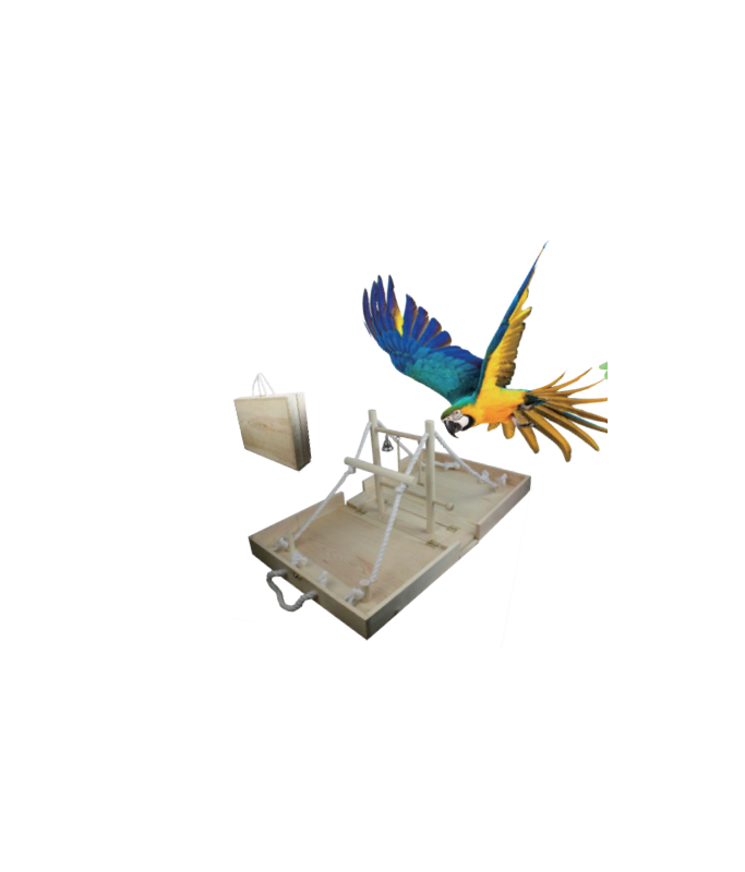 Vanpet Bird Playground Foldable 38x30x10cm