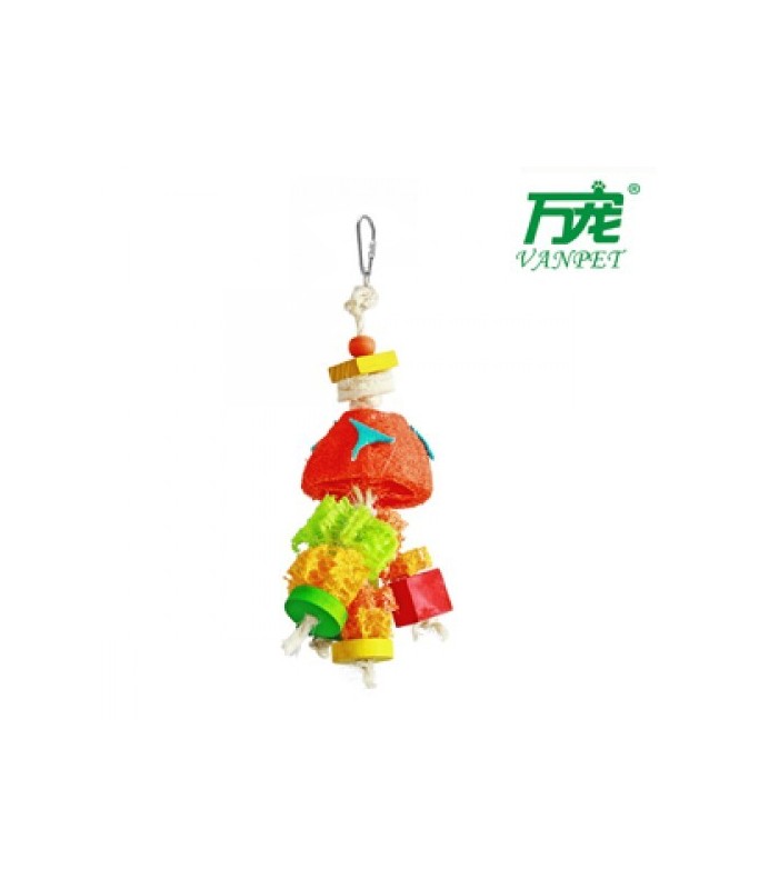 VanPet Bird Toy Natural And Clean 0059 - 28x12 Cm