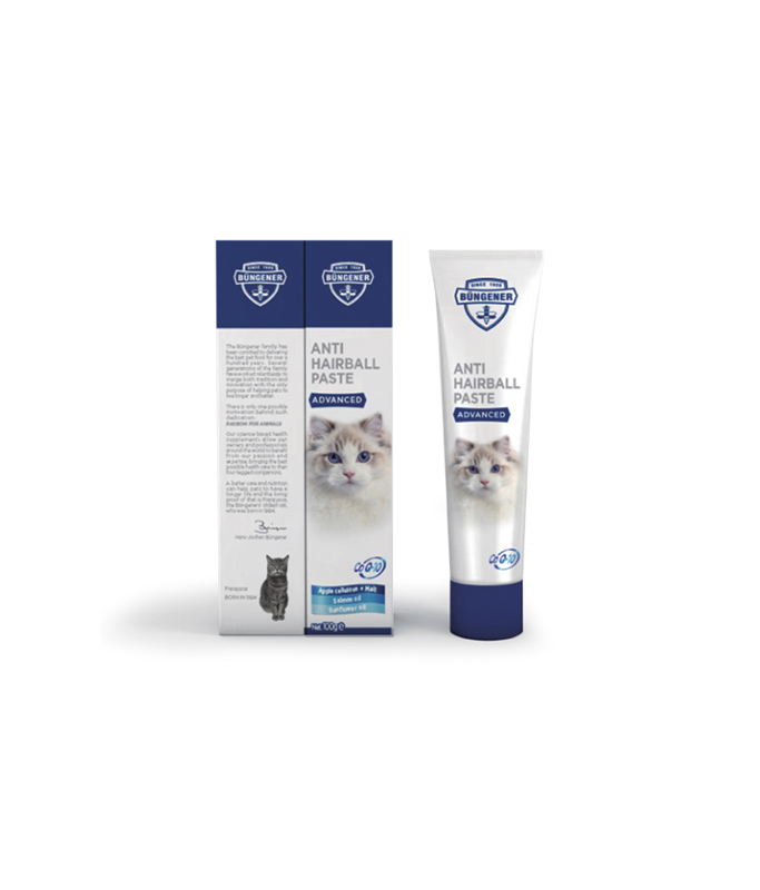 Bungener Advanced Anti Hairball Paste for Cats-100gm