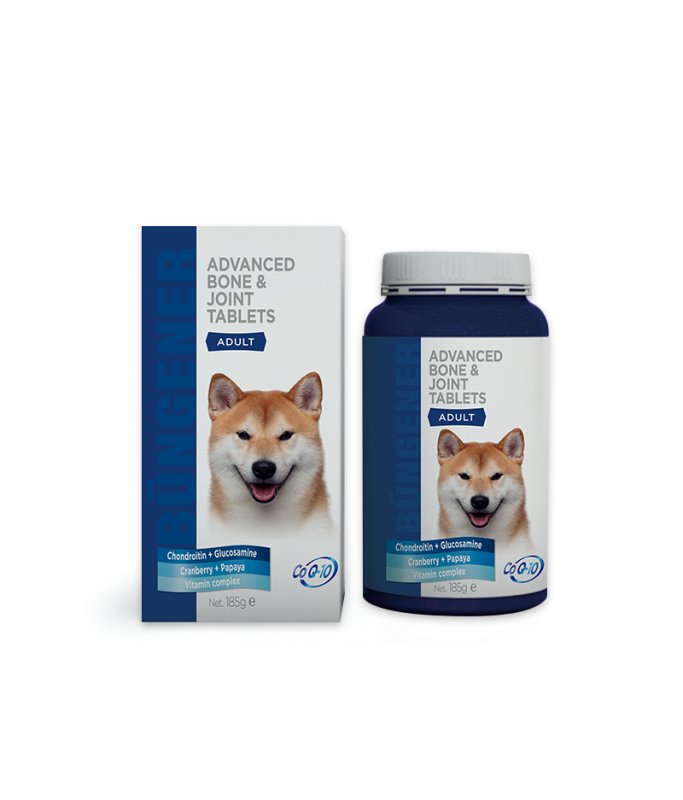 Bungener Advanced Bone & Joint Tablets for Dogs Adult 185gm