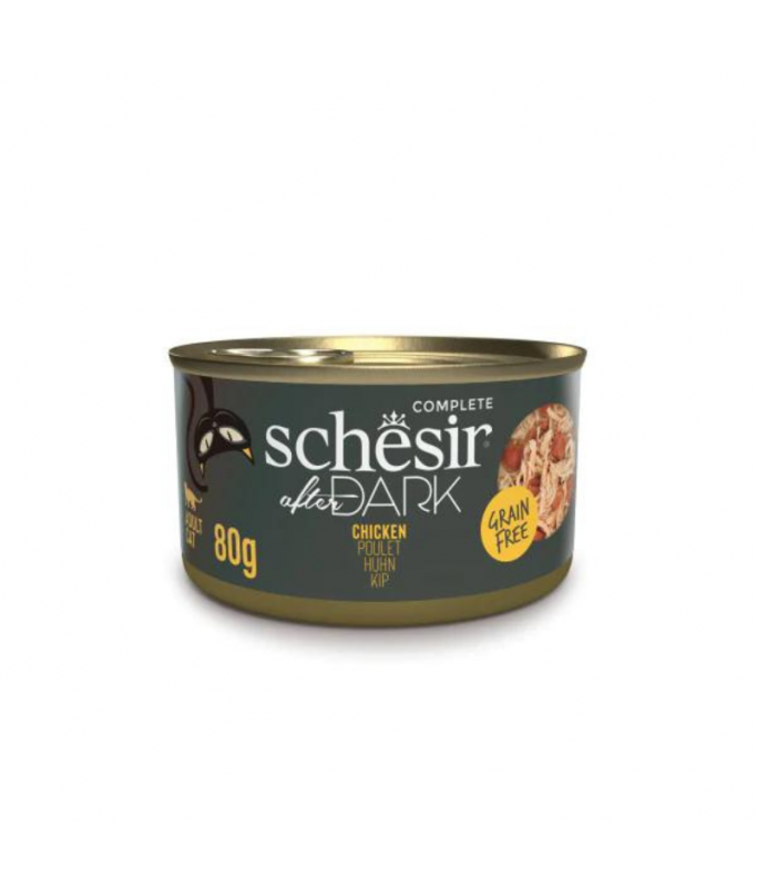 Schesir After Dark Wholefood In Broth for Cat Chicken 80gm