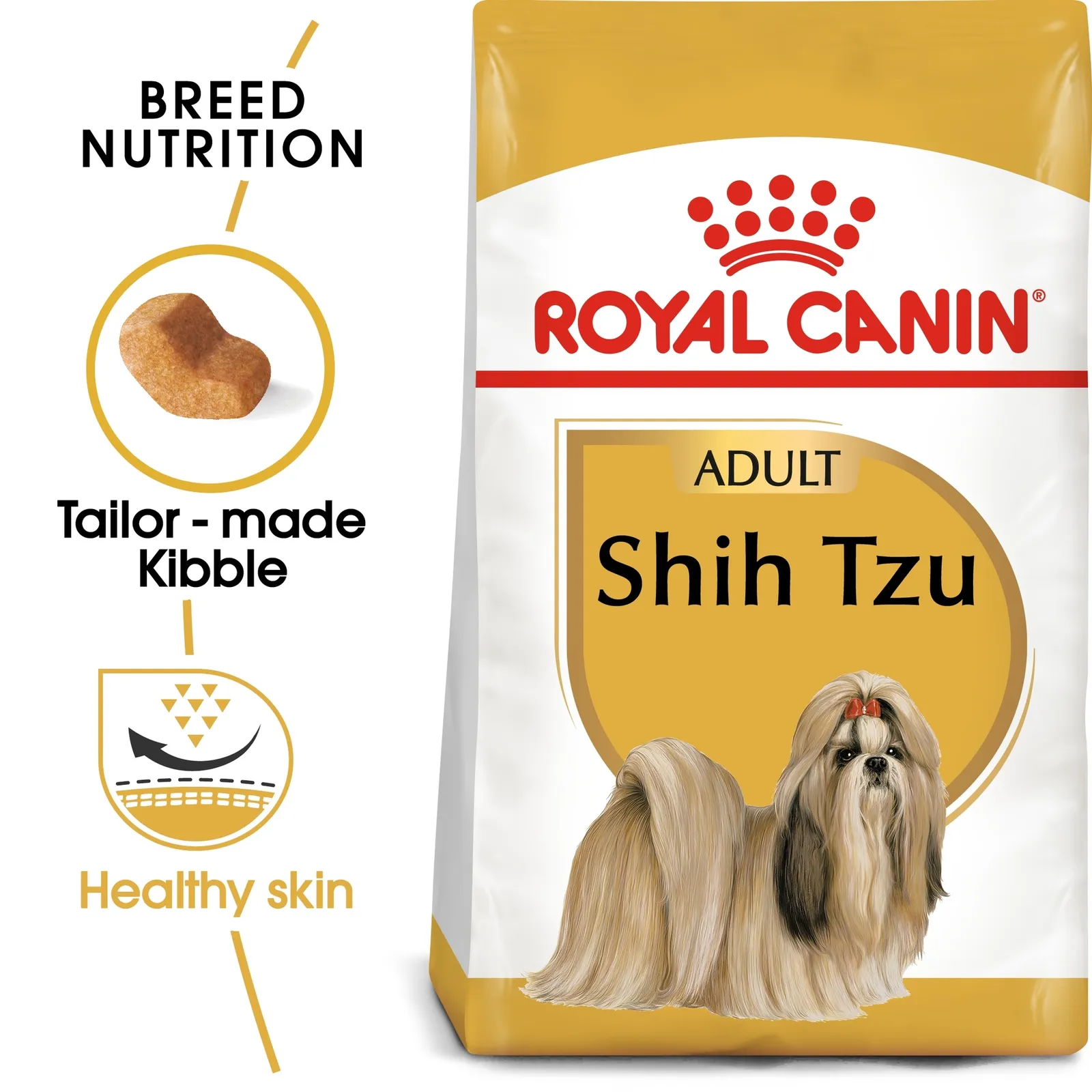 Royal Canin BHN Breed Health Nutrition Shih Tzu Adult  Dog Food 7.5kg