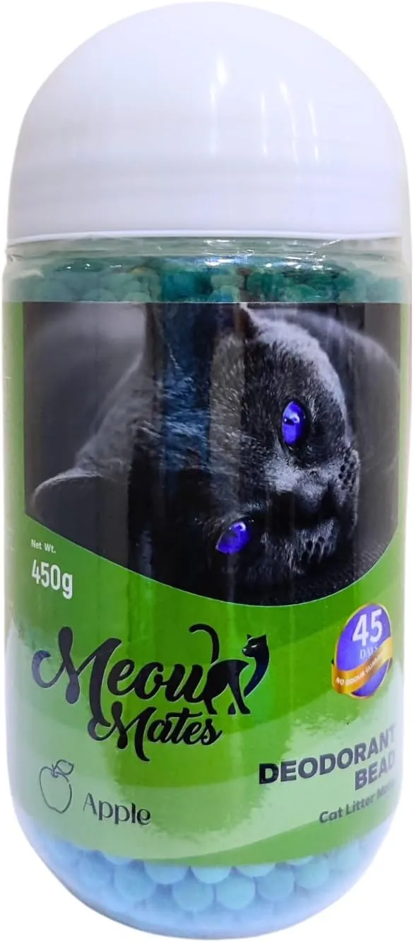 [6973373209247] Meow Mates Deodorant Bead Apple 450g