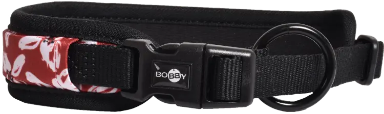 Bobby Collar Monoi Maroon Large 4.30 x 60 cm