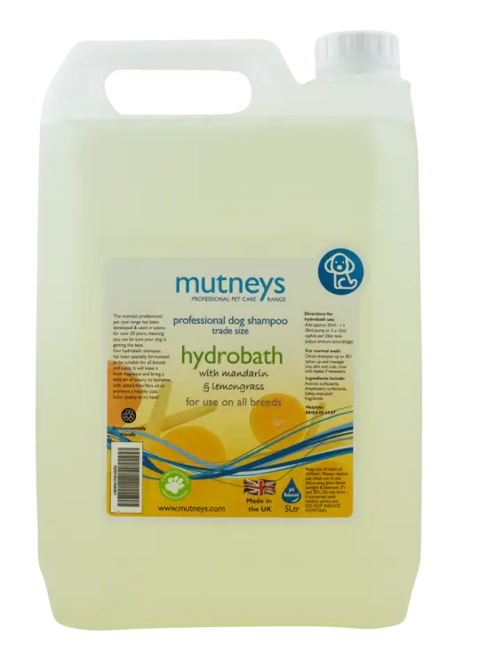 Mutneys Hydrobath Shampoo 5Ltr