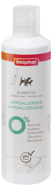 Beaphar Sensitive Skincare Hypoallergenic Shampoo for Cats and Dogs 250 ml