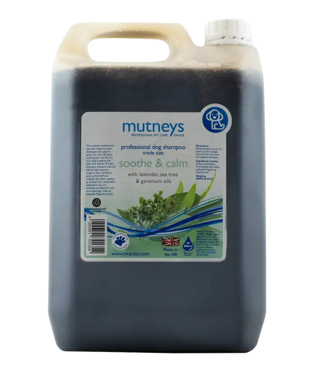 Mutneys Soothe & Calm Shampoo 5Ltr