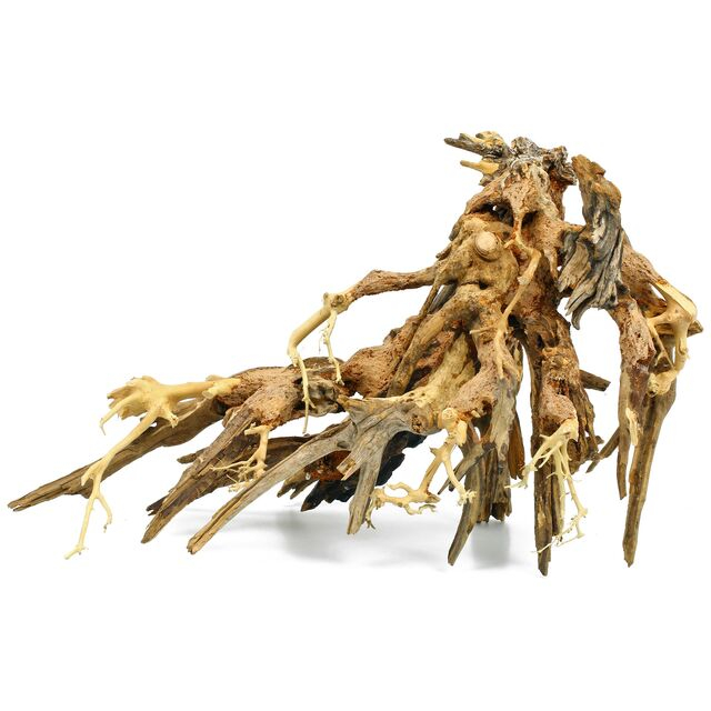 Sv Aquarium Deco Octopus Wood - Medium Large - 35X25X17cm - Box