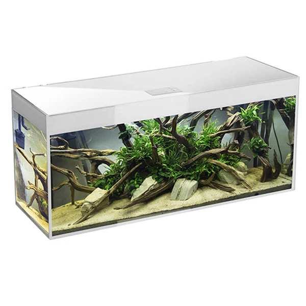 Aquael Aquarium Glossy ST 120 day & Night White 120x40x63cm