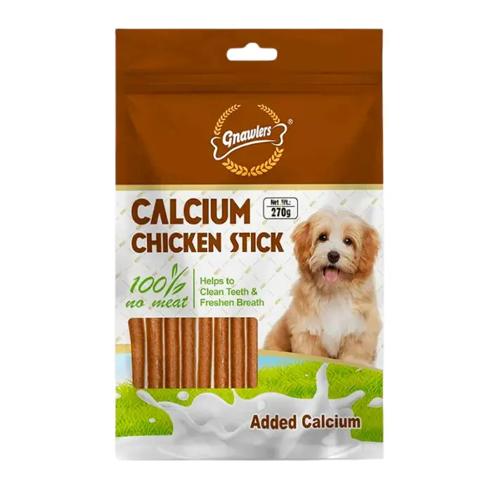 Gnawlers 2" Calcium Stick For Dogs 270g/pack - Chicken