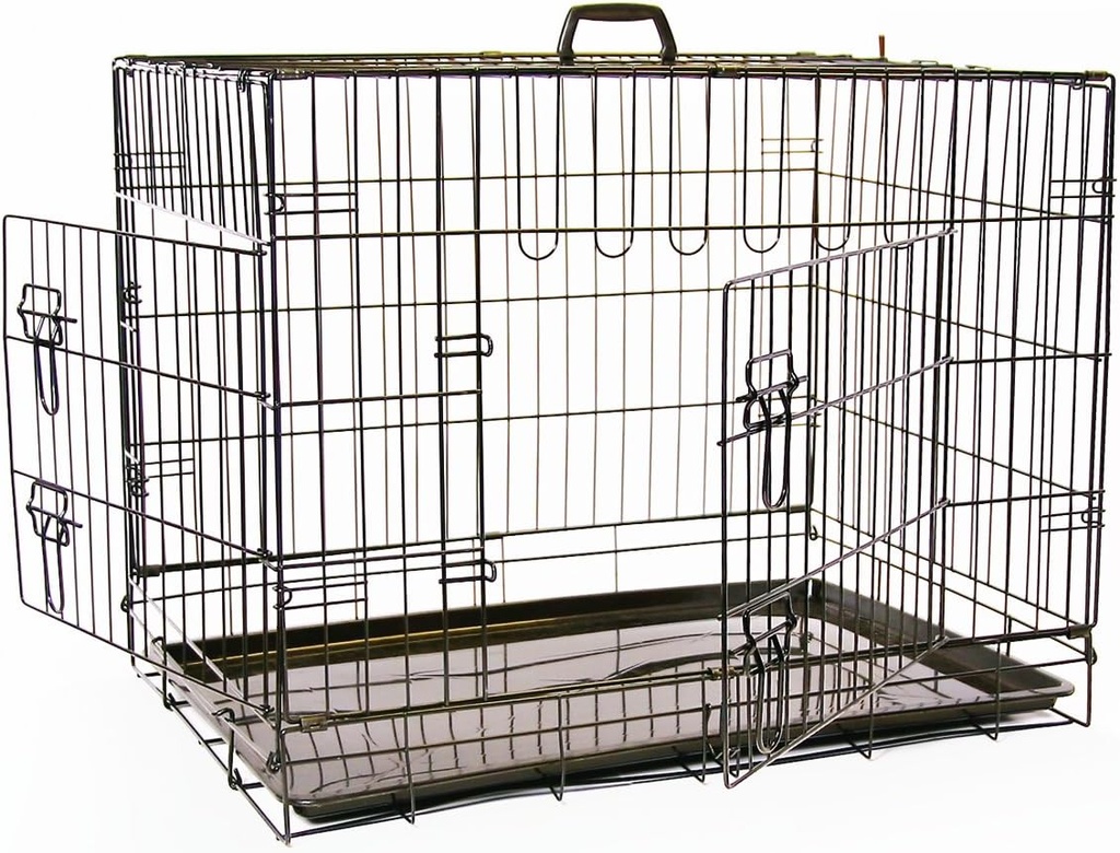 [MI6160005] Mikki Two Door Crate XL 125x74x82cm 