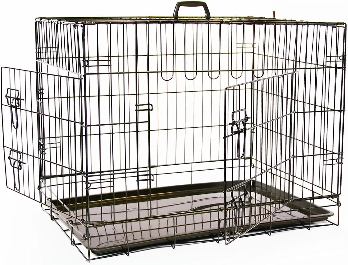 [MI6160005] Mikki Two Door Crate XL 125x74x82cm 