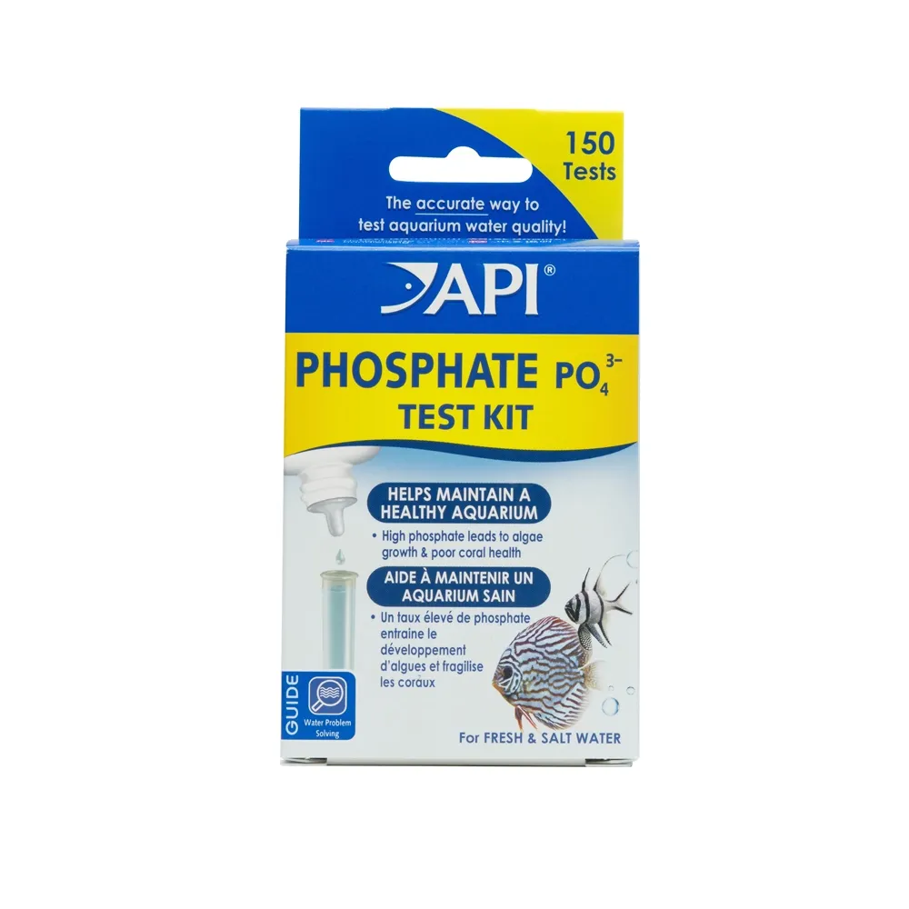 API Phosphate PO4 Freshwater & Saltwater Aquarium Test Kit 150 Count