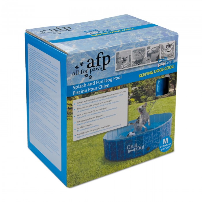 afp-All for Paws Chill Out Splash & Fun Dog Pool Medium