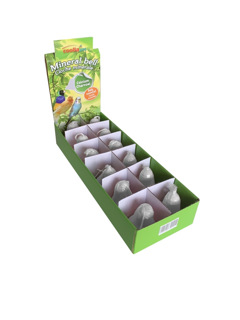 Coollapet Charcoal Bell Pack of 12