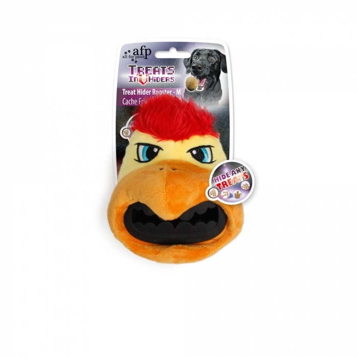 afp-All for Paws Dog Treat Hider Rooster Medium