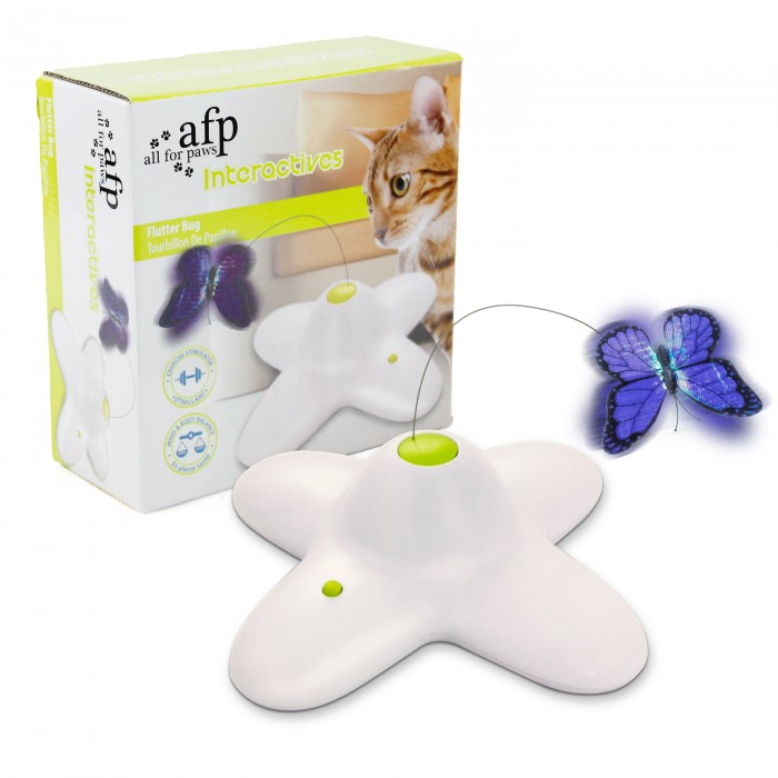 afp-All for Paws Flutter Bug Cat toy