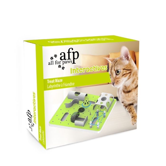 afp-All for Paws Interactive Cat Treat Maze