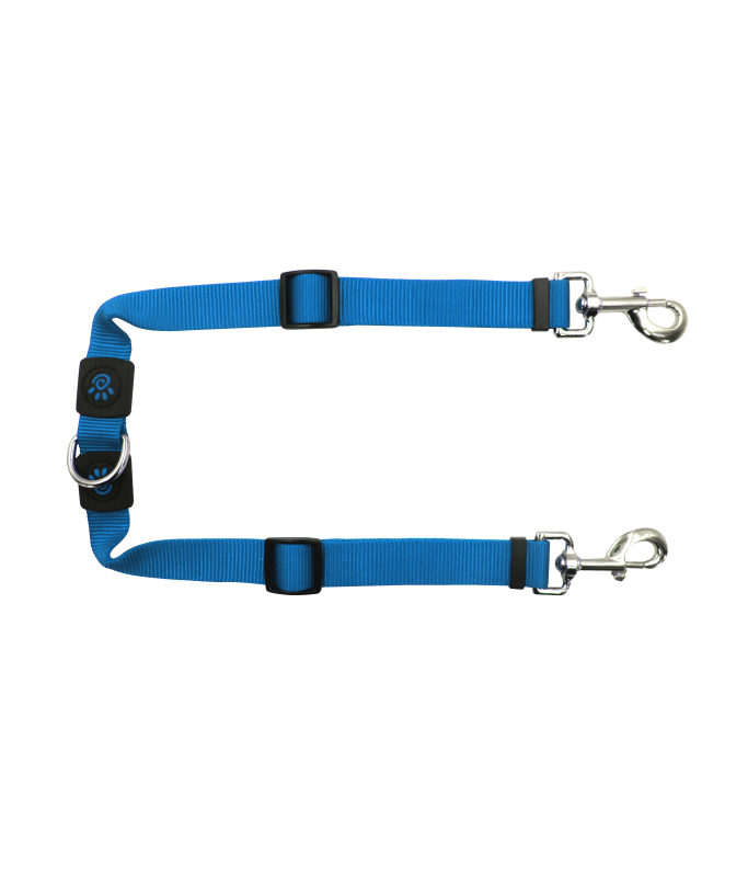 Doco Signature Coupler Nylon Adjustable Dog Leash Navy Blue Medium