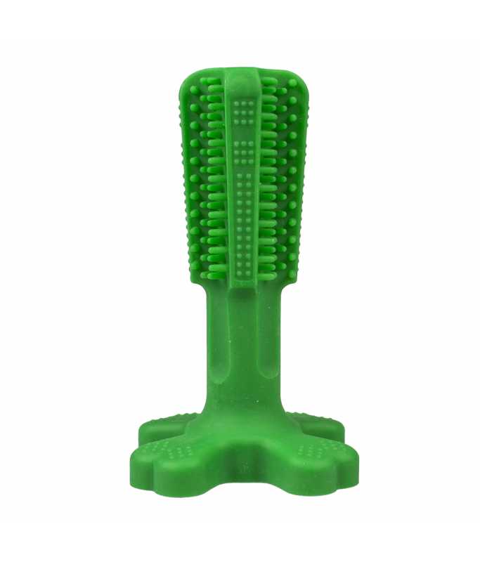 Duvo+ Chew and Play Brush Green Medium