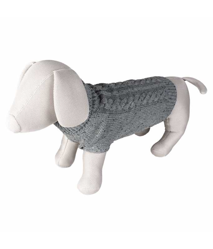 Duvo+ Dog Sweater Cozy Grey Medium