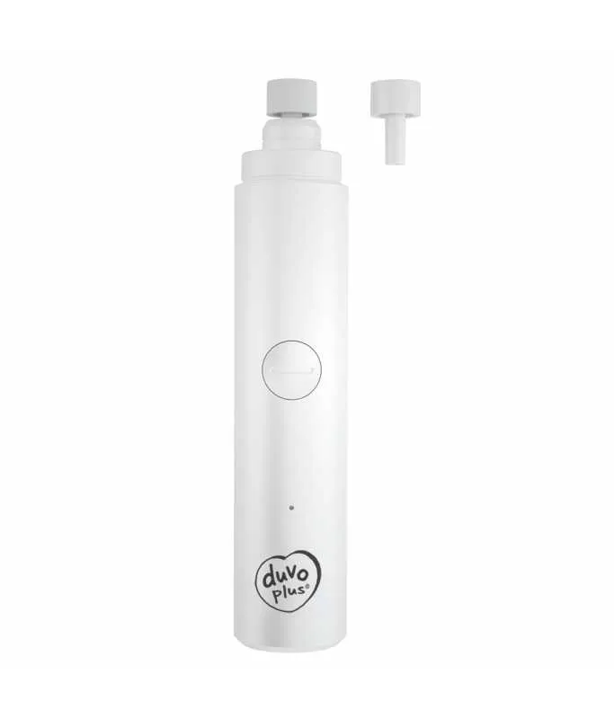 [LR13313] Duvo+ Electric Nail Grinder White 14.65x2.8x2.8cm