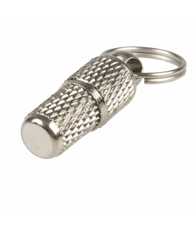 Duvo+ ID Address Holder Tube Capsule Silver Color 2.8cm