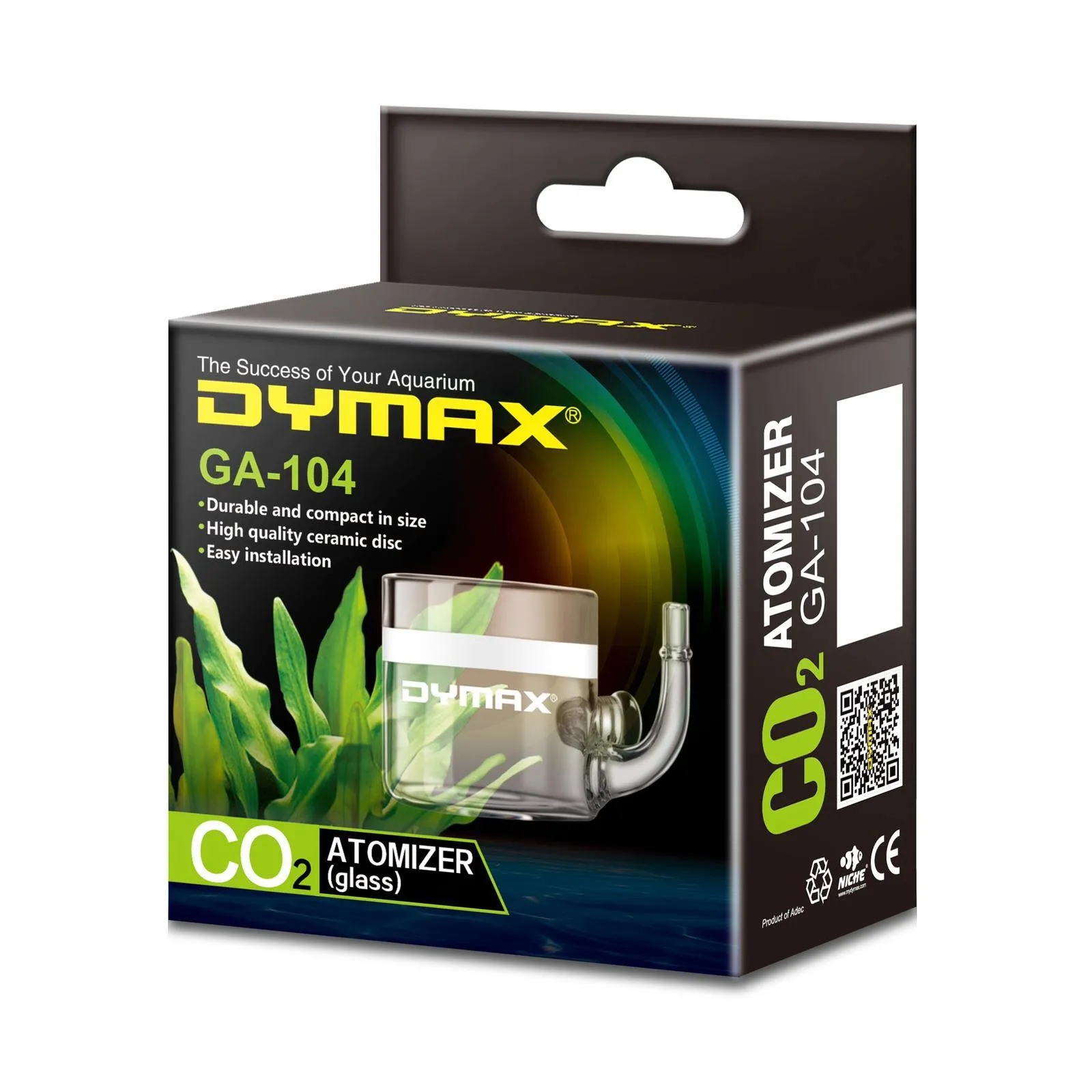 [DYDM761] Dymax GA104 Glass CO2 Atomizer