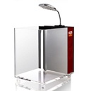 Dymax IQ5 Mini Acrylic Aquarium Red