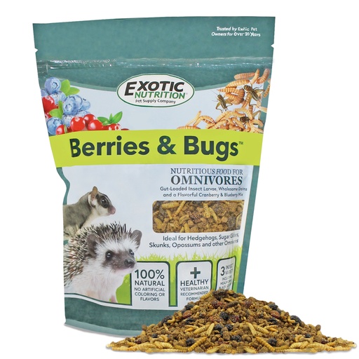 [EOEN2395] Exotic Nutrition Berries & Bugs 1.5LB