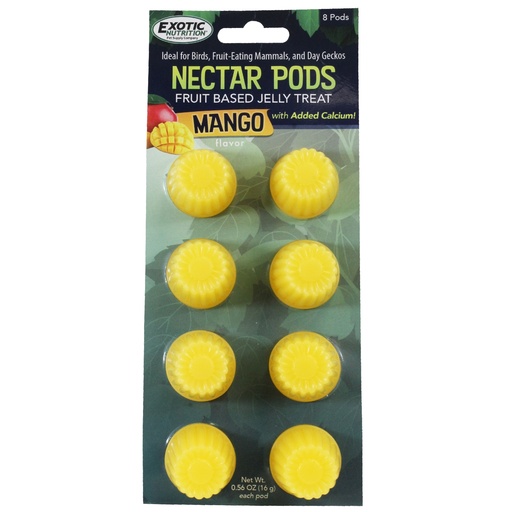 [EOEN3213] Exotic Nutrition Nectar Pods Mango Pack of  8