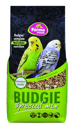 [FR40002] Farma Budgie Special Mix 1kg