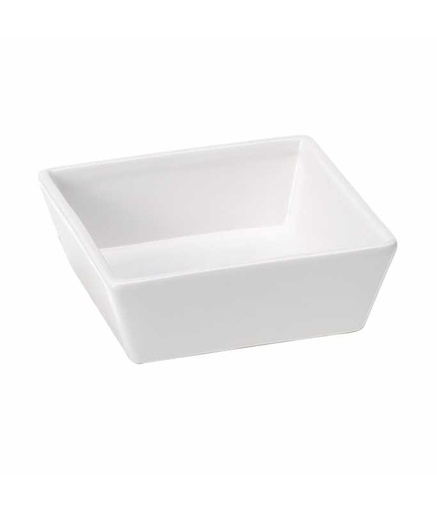 [71099311] Ferplast Altair Ceramic Pet Bowl 14x14x5cm 0.5L White