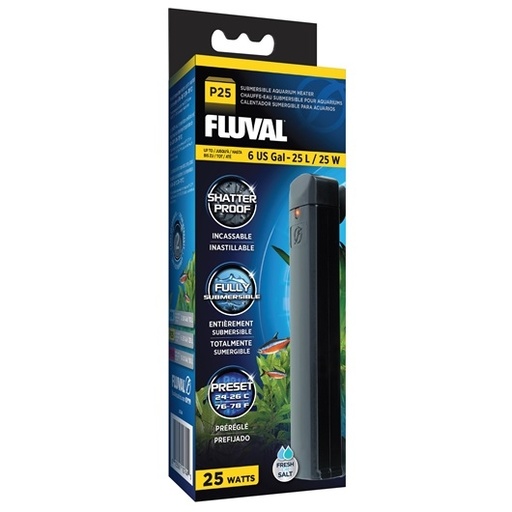 [HAA744] Fluval P25 Submersible Aquarium Heater 25W
