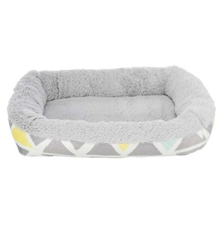 [204464-2] Trixie Bunny Cuddly Square Bed for Small Pets - GREY/38X7X25CM